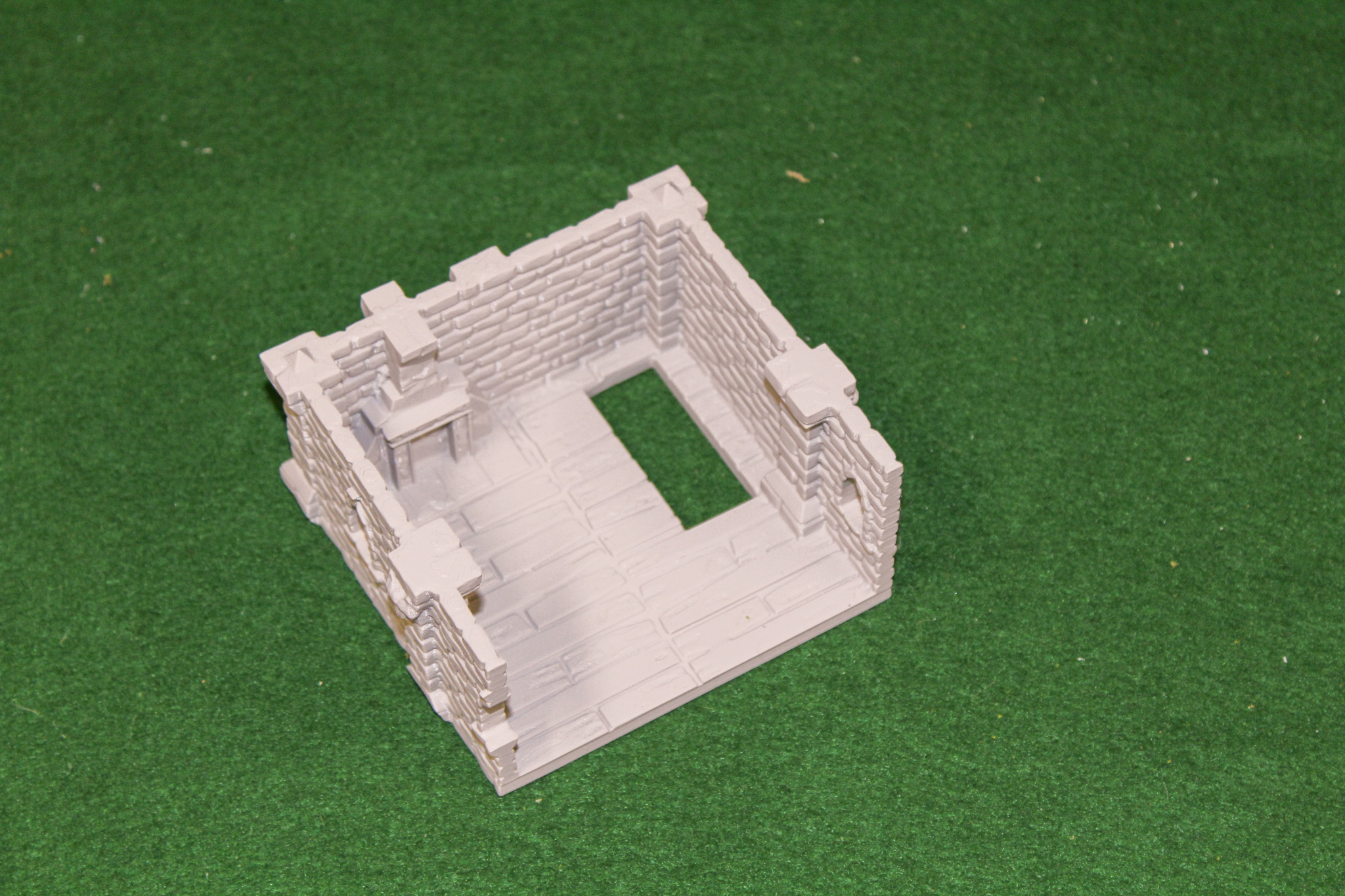 3D printed tabletop wargames terrain and scenery Ulvheim Noble house